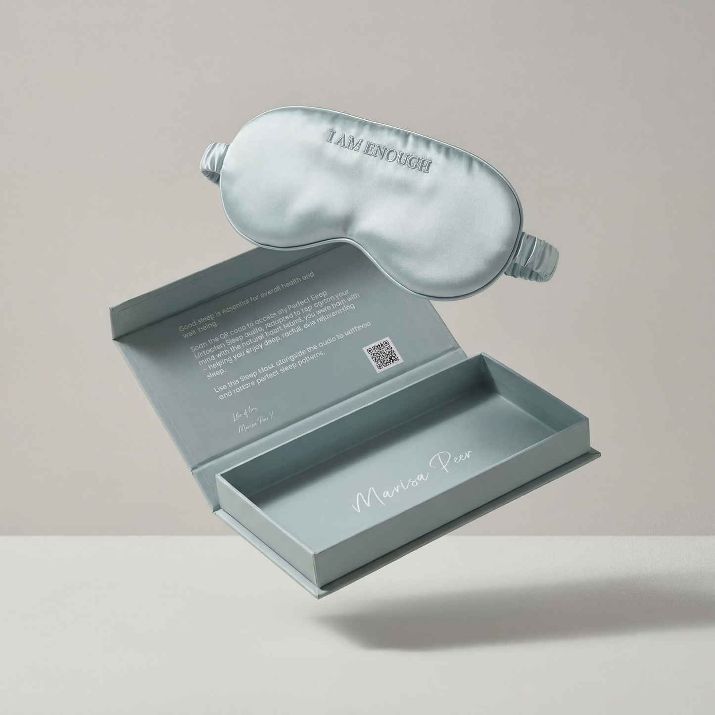 I Am Enough" Silk Sleep Kit (Mask + Audio)